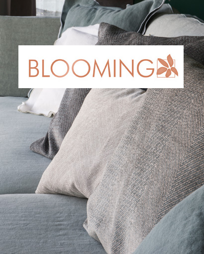 Blooming tessile decorativo per la casa 